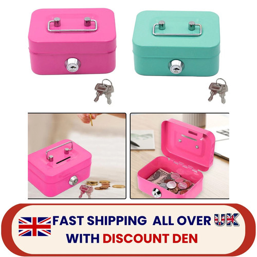 Money box tin steel - steel, metal