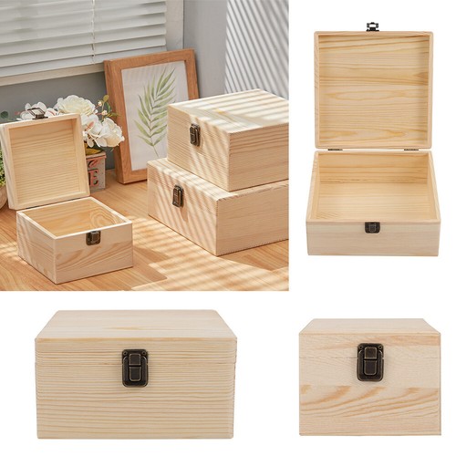 Wooden storage boxes - wooden,