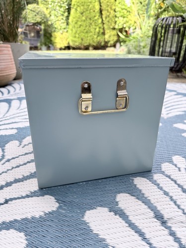 Sage green metal - green, storage