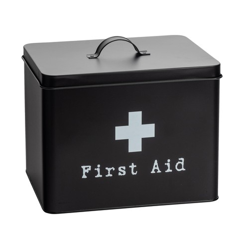 Vintage metal first aid - aid,
