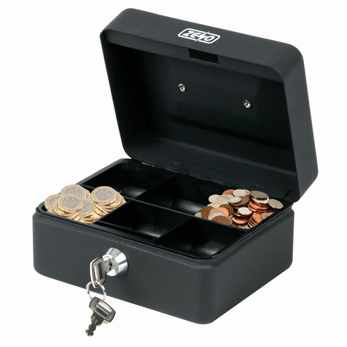 Money box tin steel - money, metal