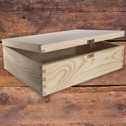 Wooden box with - wooden,