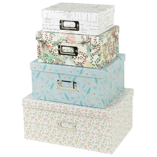 Set assorted decorative - of, 4