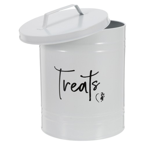 White metal dog treat - metal,