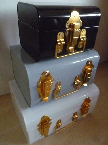 Mini metal storage trunks - mini,