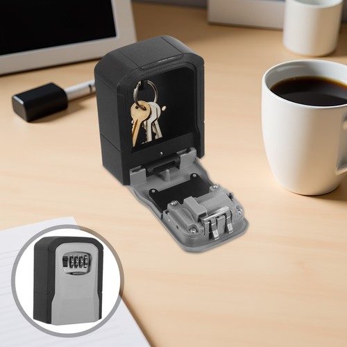 Metal key box door lock - metal,