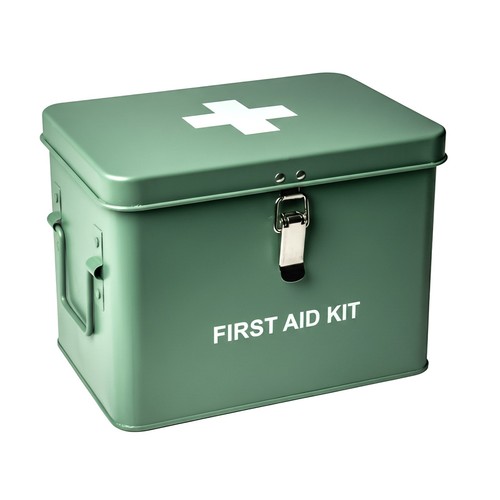 Vintage first aid - first, storage