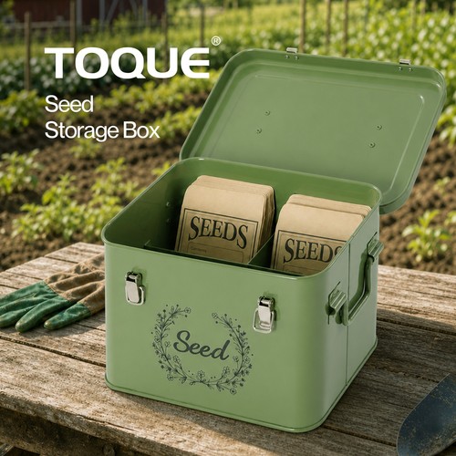 Toque seed storage box - seed,