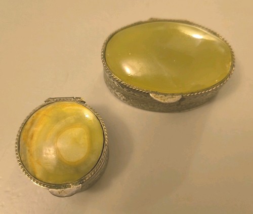 Pair indian silver - a, of
