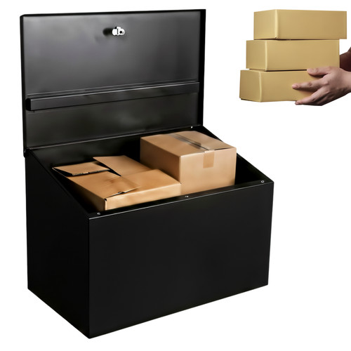 Lockable metal parcel delivery - lockable,