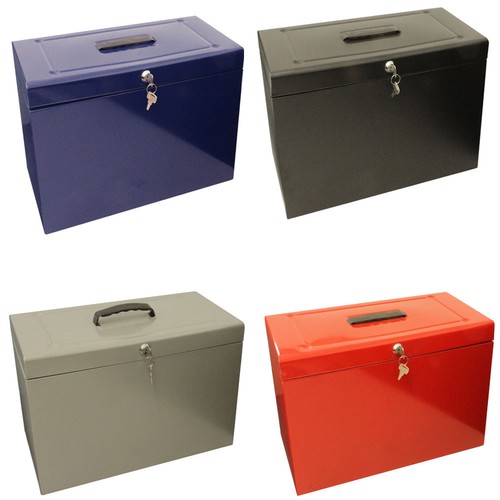 Lockable foolscap metal file - lockable,
