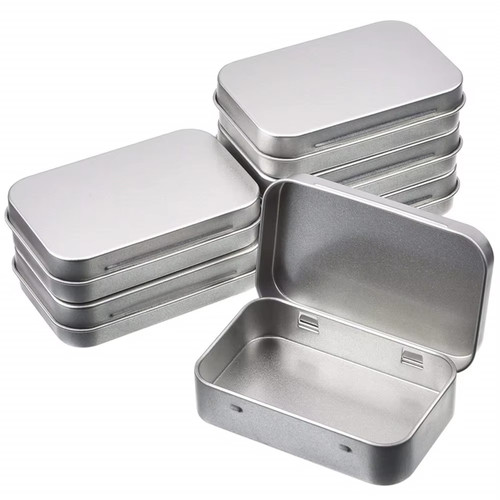 Small metal tin - small,