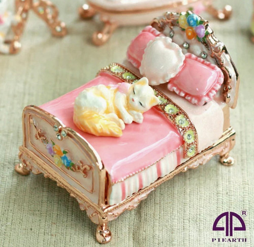 Piearth pink cat novelty metal - piearth,