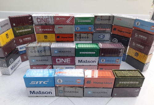 Mini shipping container metal - container,