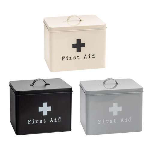 First aid box vintage - aid, retro