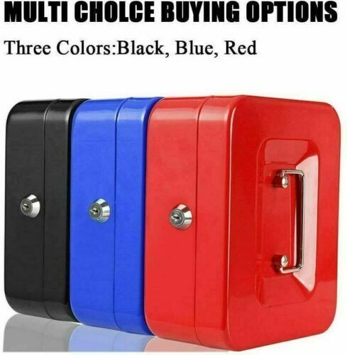 Metal cash box money - cash, bank