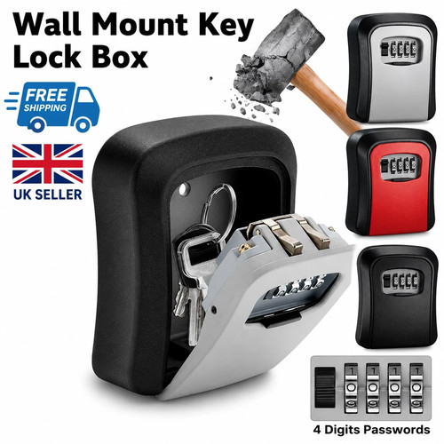 Key safe wall mounted police - key,