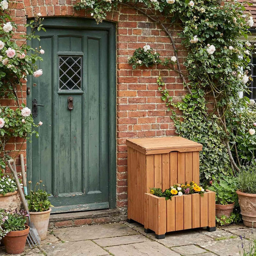 Wooden parcel storage - wooden,