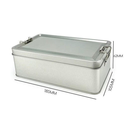 Tinplate box metal storage - metal,